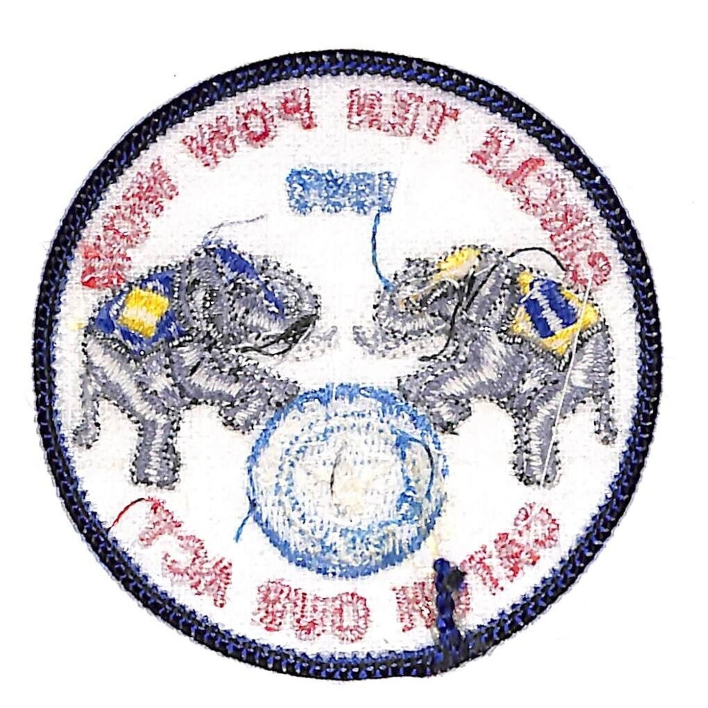 BSA Patch Circle Ten Pow Wow 1993 "Catch Our" Act" Elephants VGC