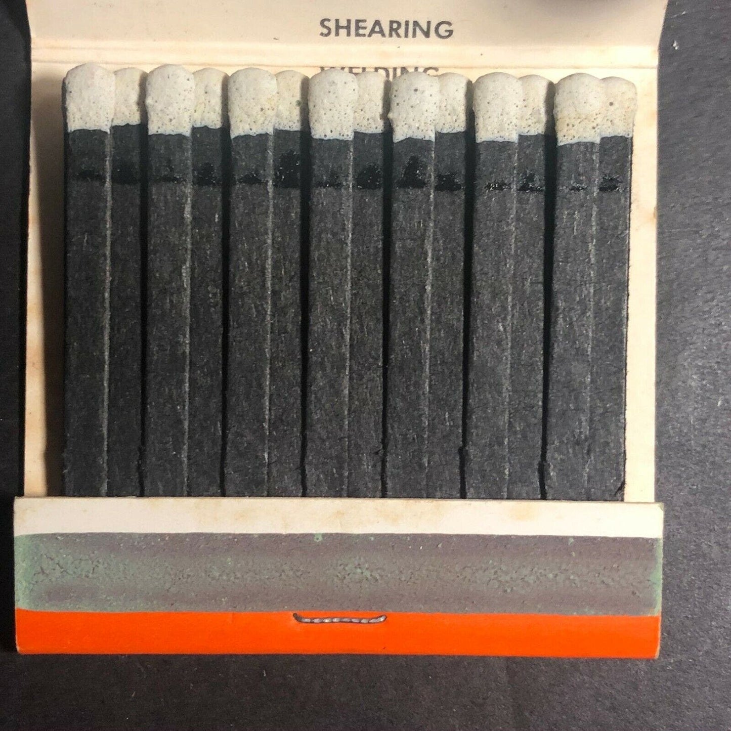 60's-70's Full Matchbook "Writhead & Eales" Steel Service Center Detroit, MI