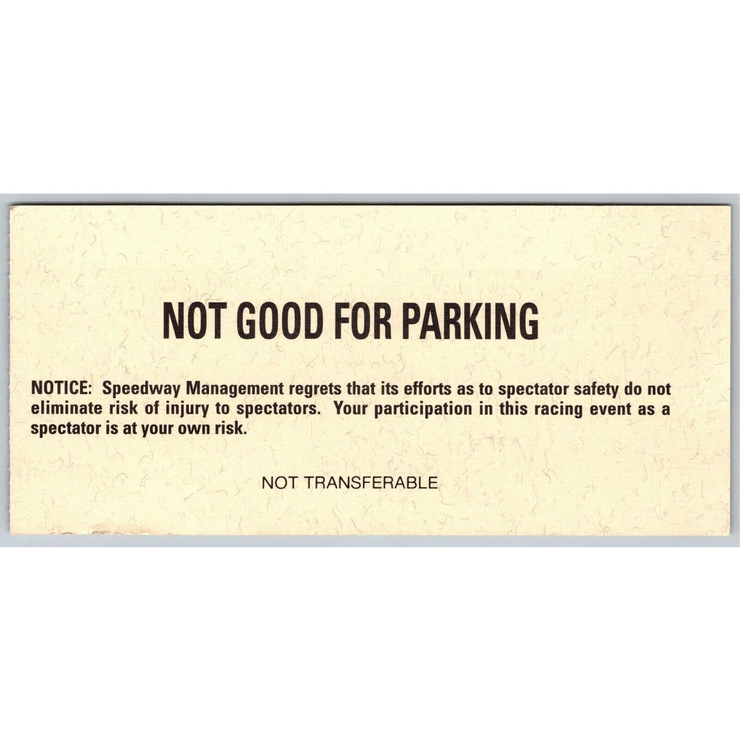 1999 Indy 500 Practice Day Hulman Terrace Ticket Stub Indianapolis - RT