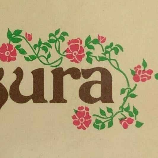 c1980's Wooden Matchboxes / Matchbooks "Sakura" Restaurant Westport, CONN