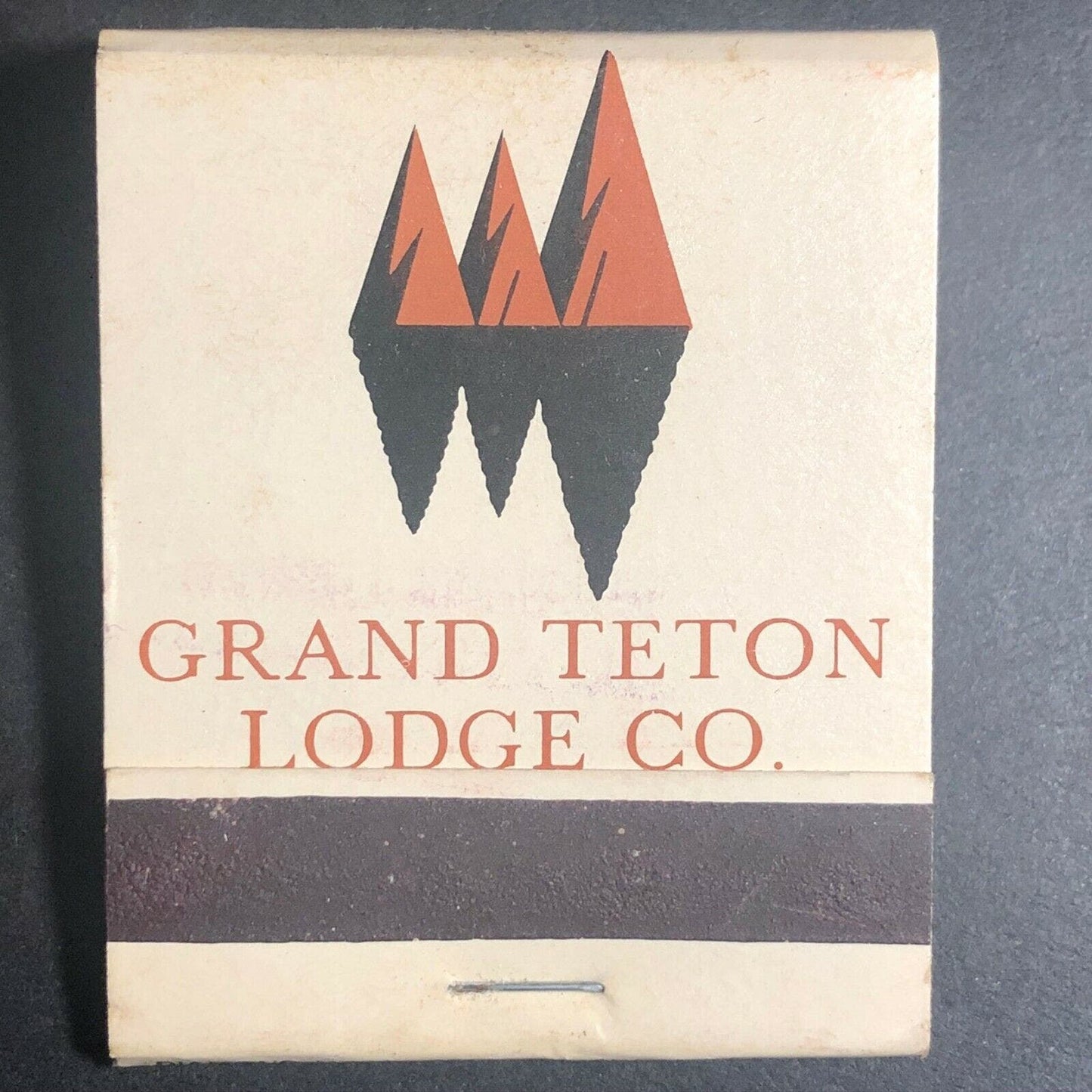 1960's-70's Full Matchbook - "Grand Teton Lodge Co." Wyoming