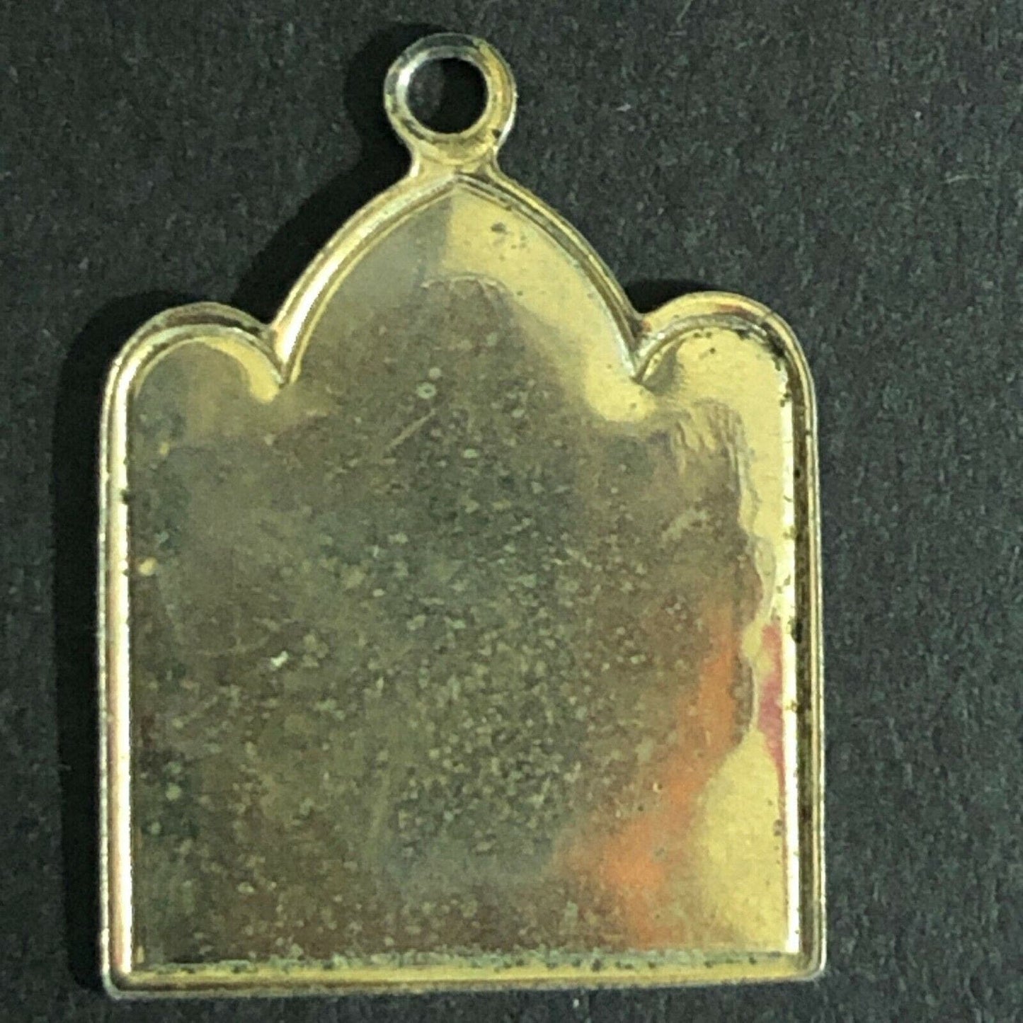 Vintage 17mm x 23mm Pendant Ten Commandments -III "..Keep Holy the Sabbath Day"