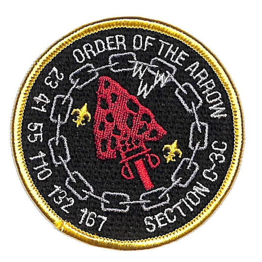 BSA Patch Section C-3C Order of the Arrow 23 41 55 110 32 167