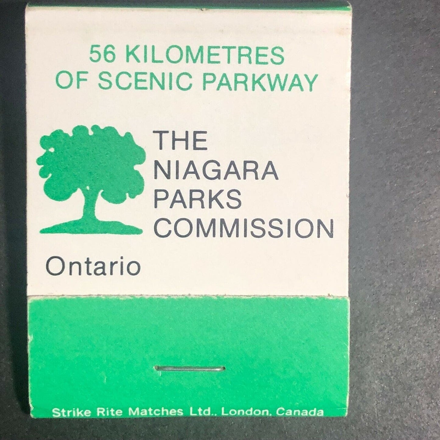 70's-80's Full Matchbook "The Niagara Parks Commission" Ontario