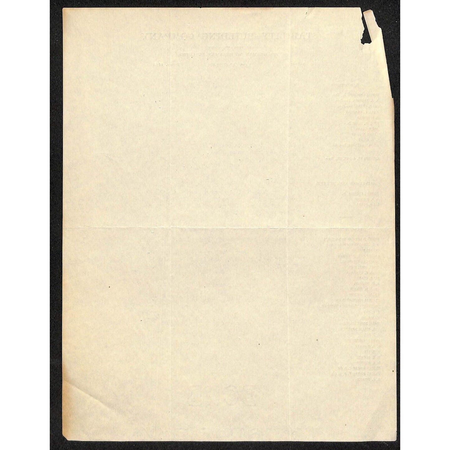 Stability Building Company Los Angeles - 1916 Letterheads (2)