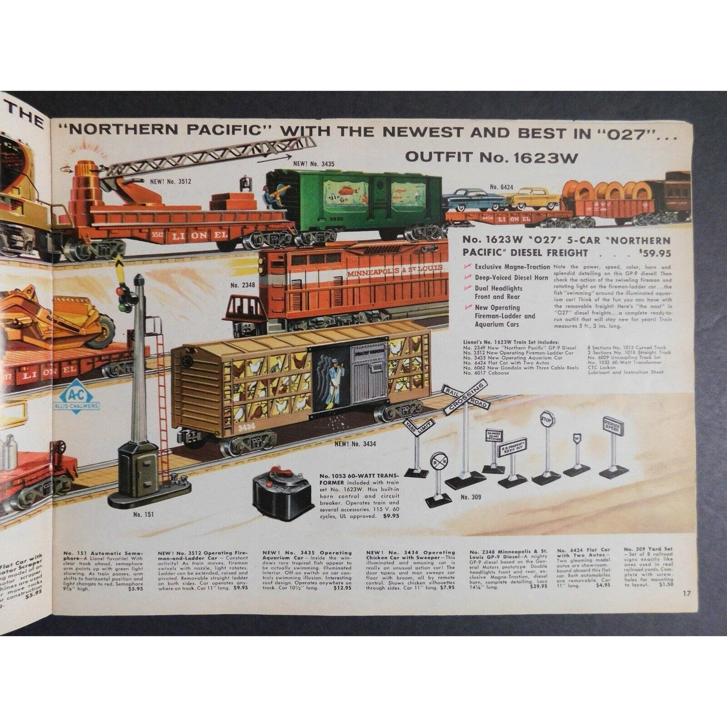 Original 1959 Lionel Trains Catalog 55pgs. VGC Gary Nelson Coll.