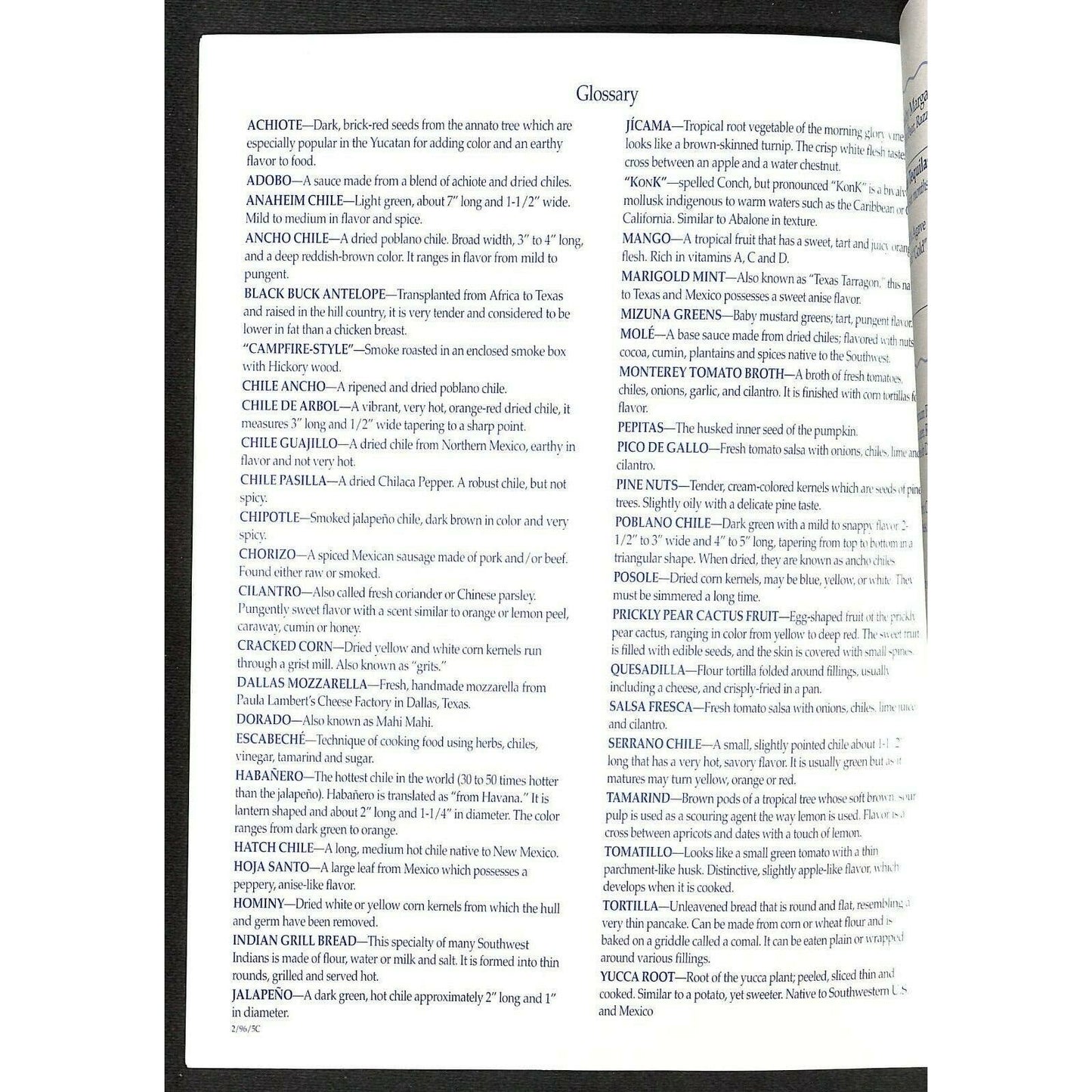 1996 Fifth Annual James Beard Benefit Dinner Menu + 2 Info Sheets