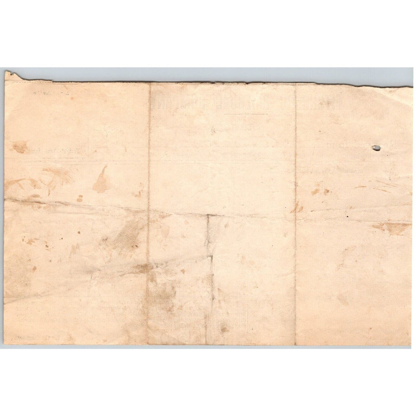 Fitchburg Railroad Company 1881 Freight Transport Billhead Scarce