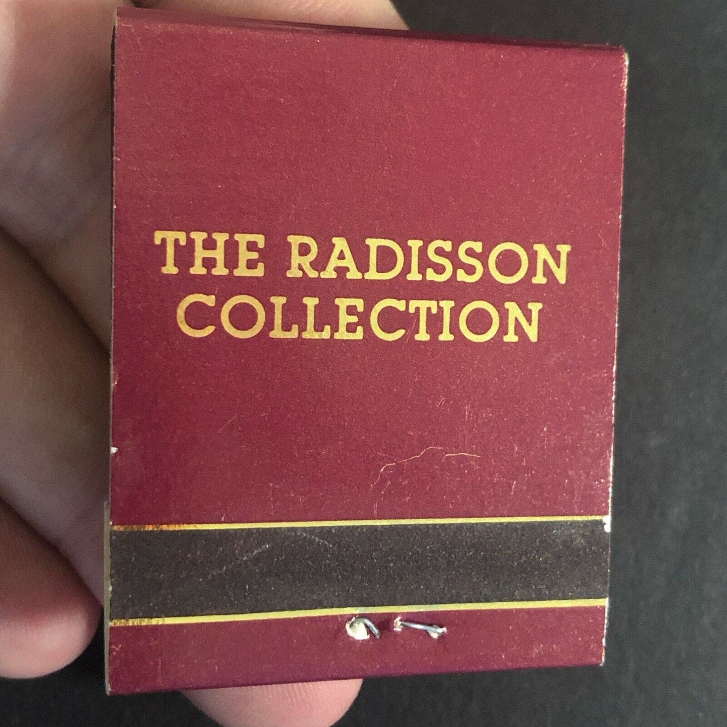 Vintage c1970's-80's Full Matchbook The Radisson Collection Hotels