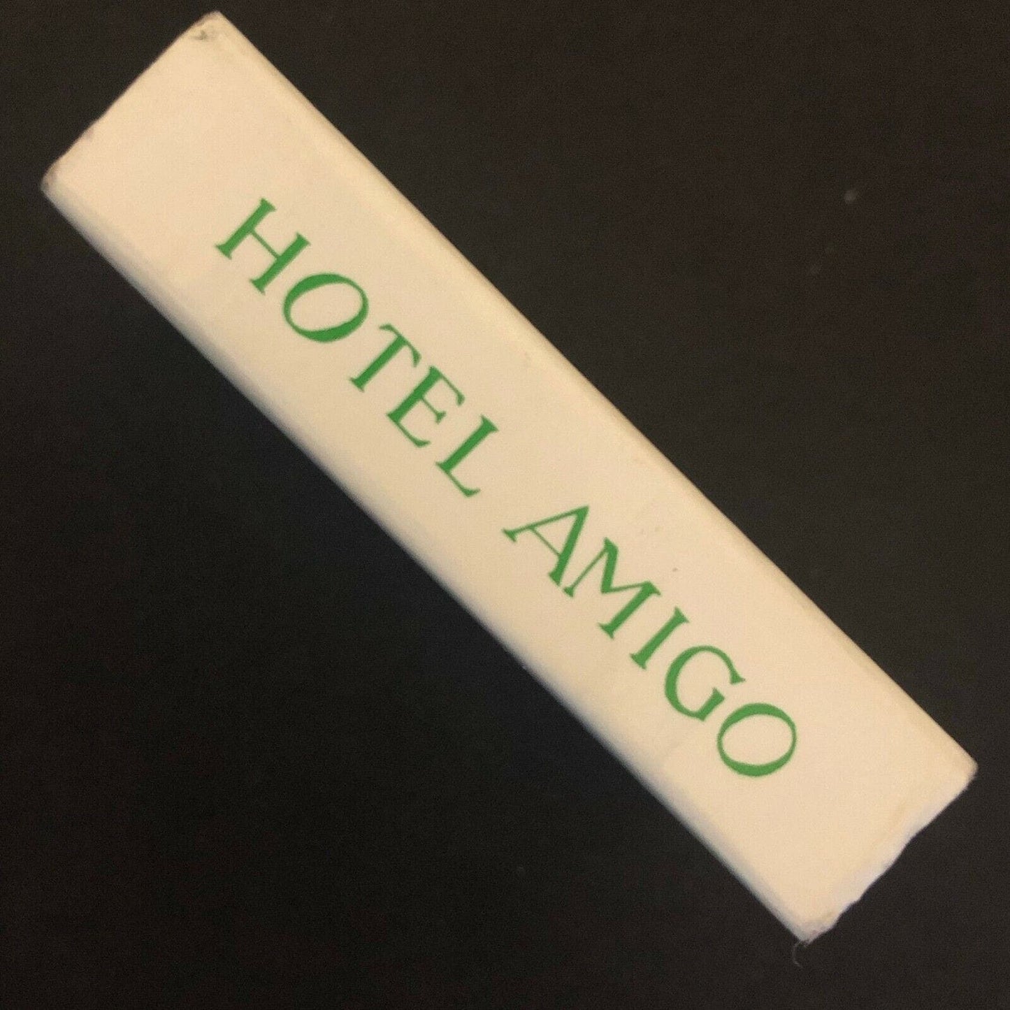 c1970's-80's Wooden French Matchbox Matchbook "Hotel Amigo" rue de l' Amigo