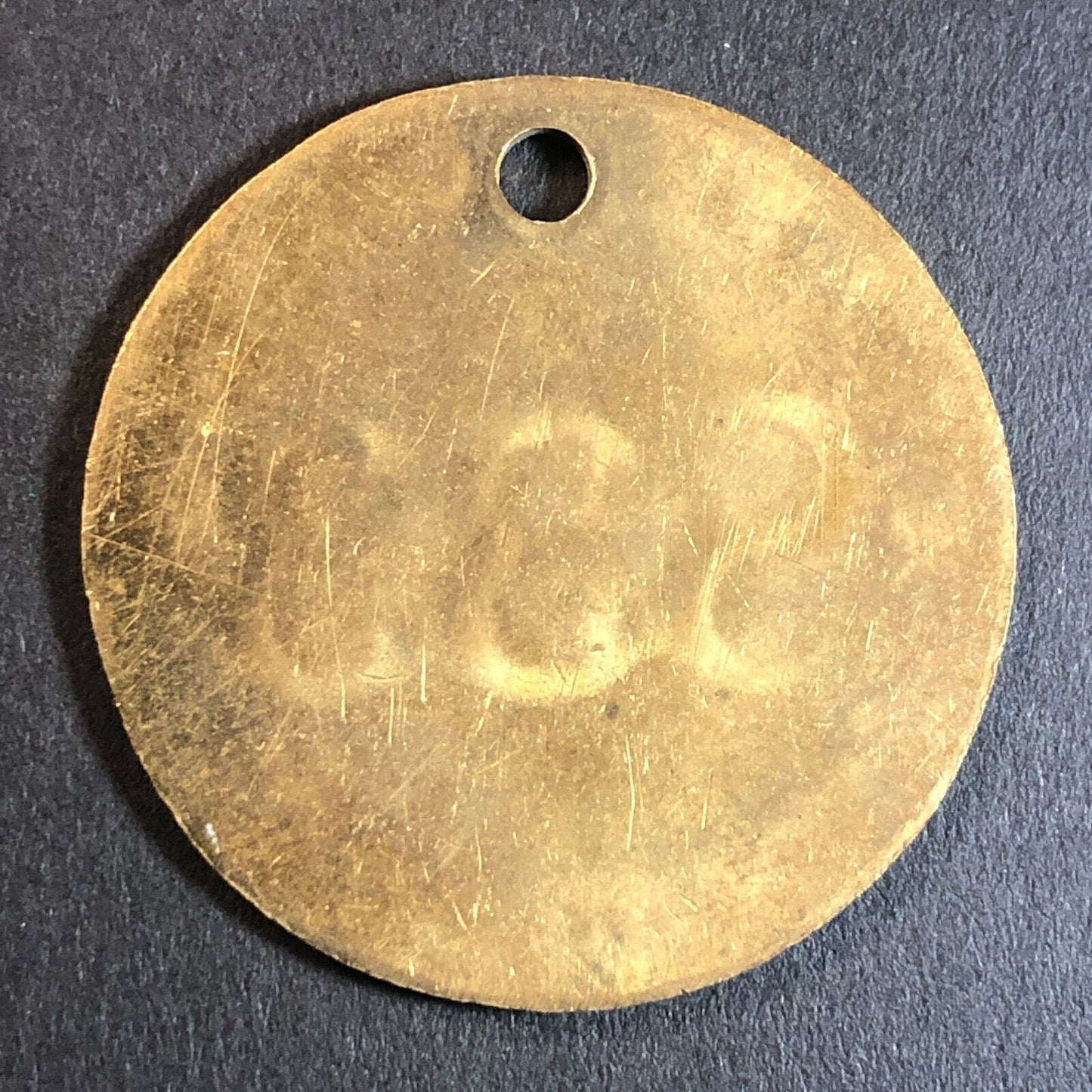 Anaconda Copper Mining Co. Bonner, MT Saw Mill Brass Tool Check Tag 32.5mm #833