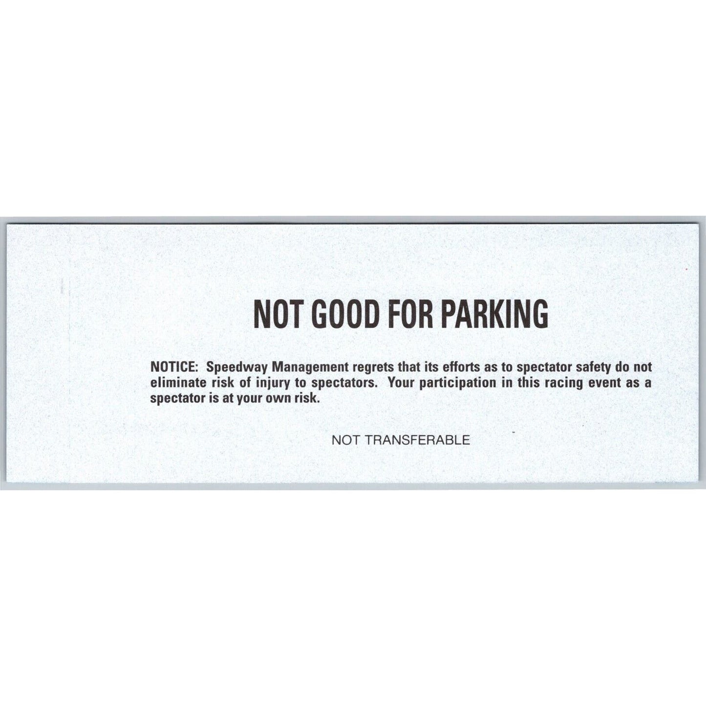 2000 Indy 500 Practice Day Hulman Terrace Unused Ticket Indianapolis #3