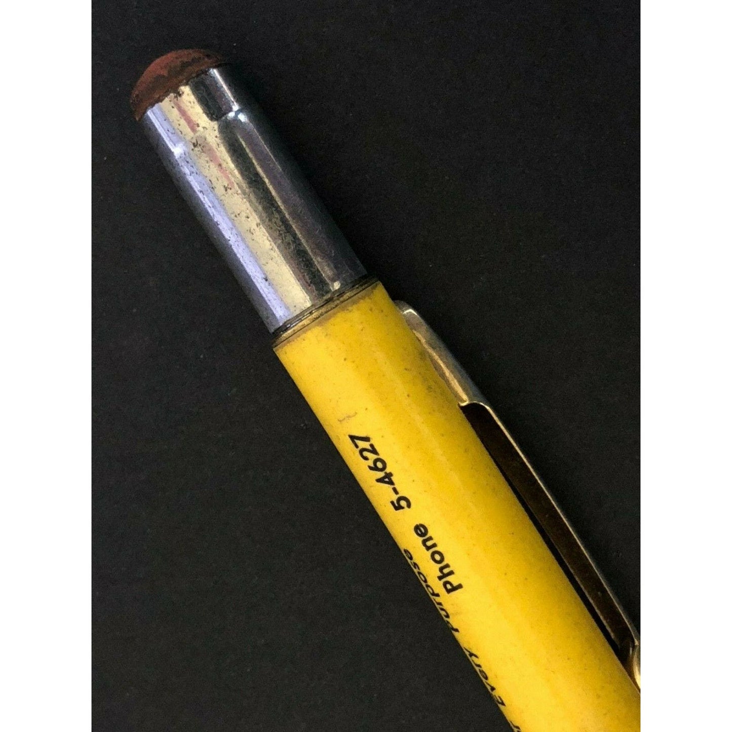 c1940's-50's Carl Bell's Wholesale Meat Wichita ? Mechanical Advertising Pencil