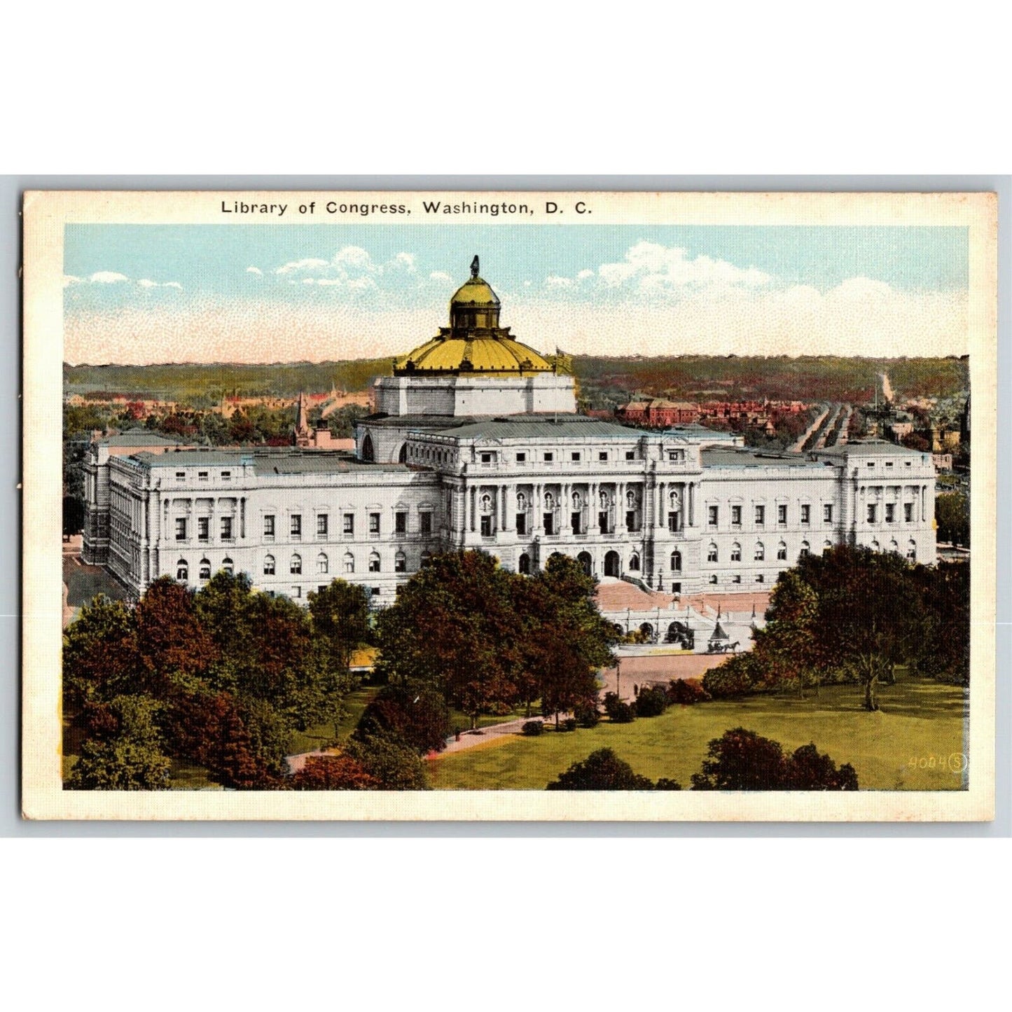 Library of Congress, Washington, DC - Vintage Postcard - NP