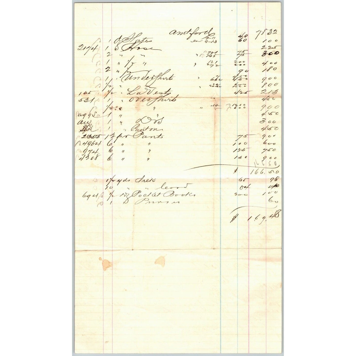 M. Millhiser Dry Goods Notions Richmond, VA Letterhead o Geo. E. Wear 1892
