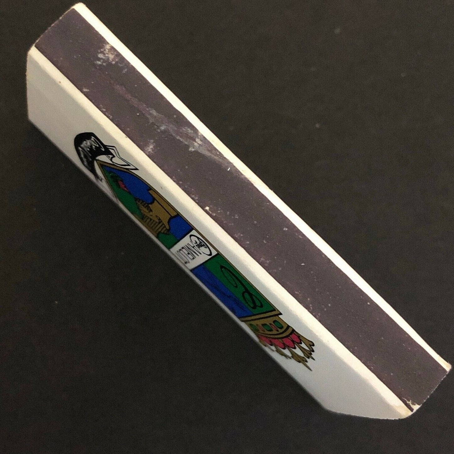 c1960's-70's Wooden Matchbox Matchbook "George's Camelot" Newport Beach, CA