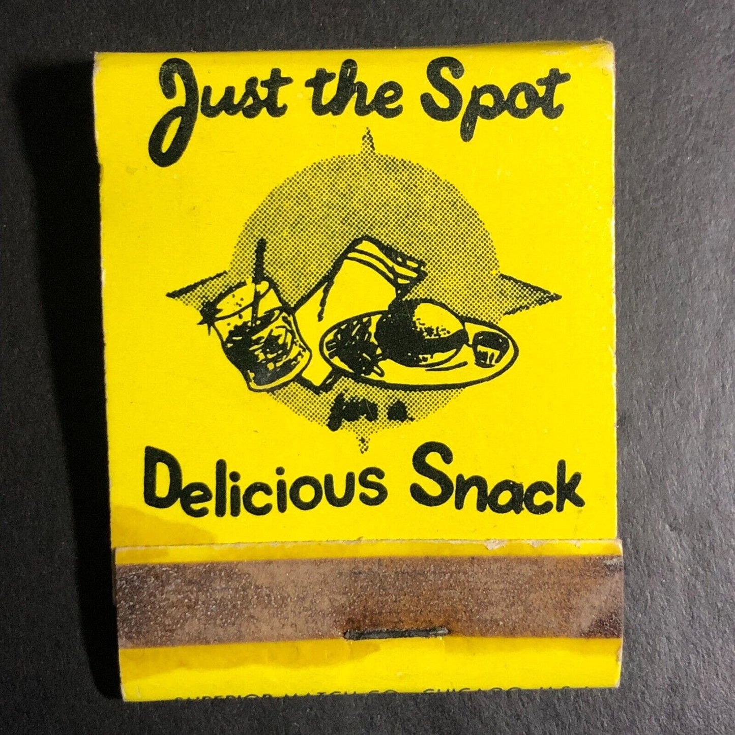 Godmothers Food & Liquors Chicago Near Full (-2) Matchbook c1960's Very Scarce