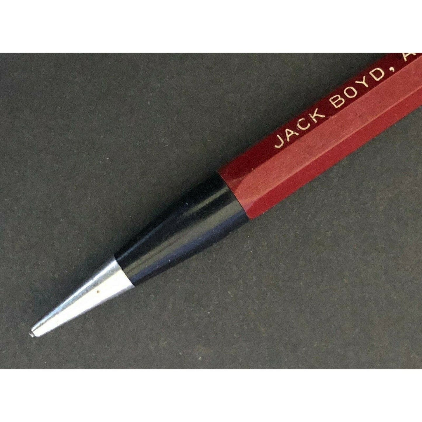 c1940's-50's "Jack Boyd, Agent Burns, KS" Mechanical Advertising Pencil