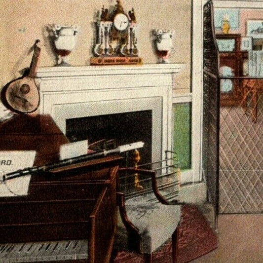 Music Room, Mount Vernon, VA - Vintage Postcard - NP