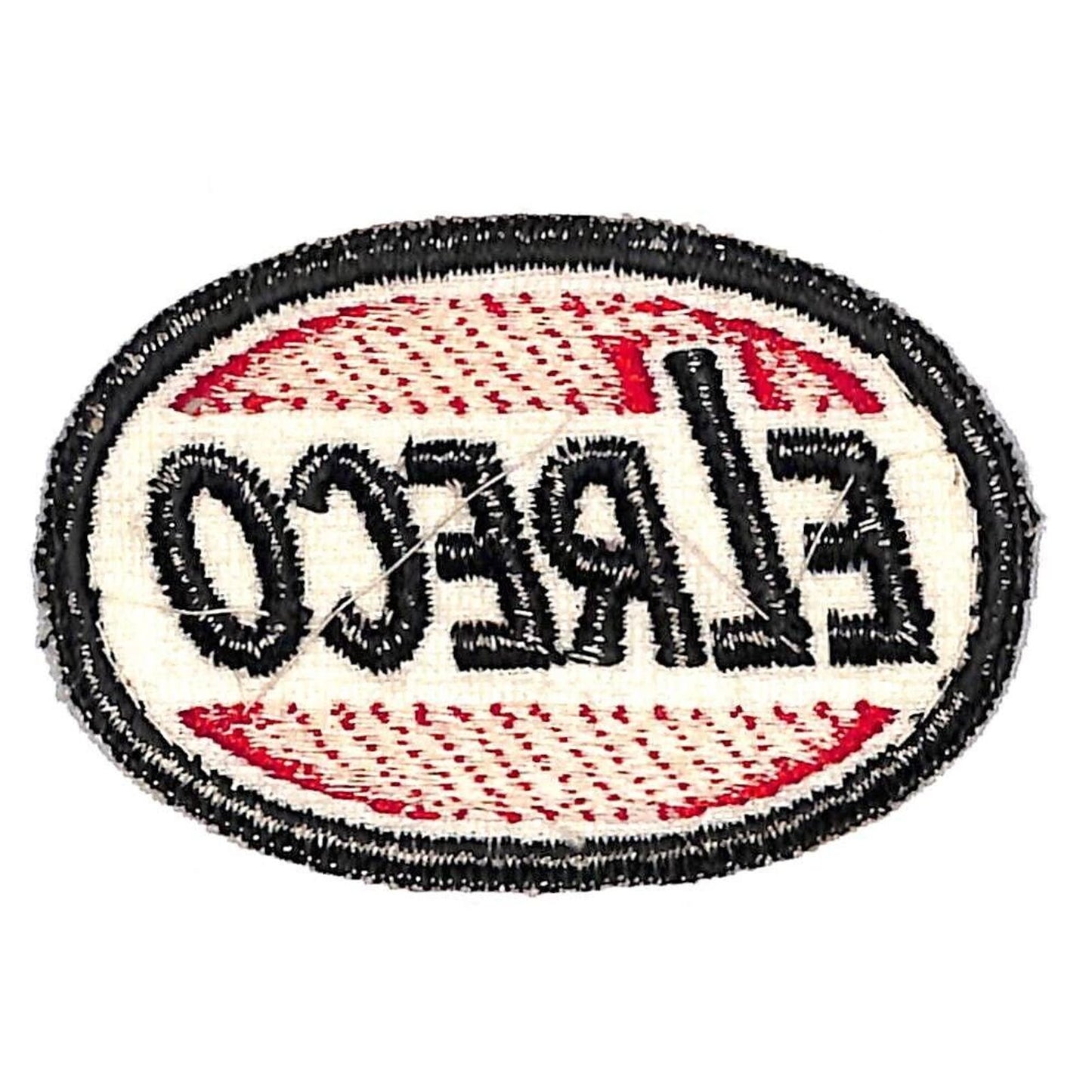 Elreco (Eldorado Refinery) Vintage Machine Embr. Patch 2" x 3" c1950's Scarce