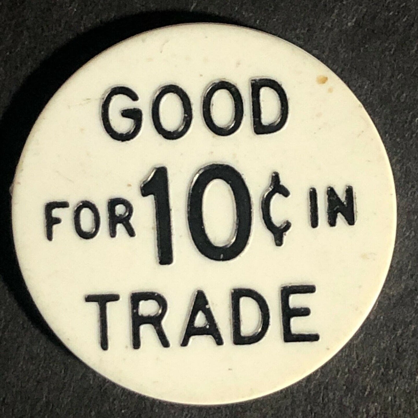 Elderedge Club Tonawanda, NY Token G/F 10c In Trade Plastic 22mm c1960's Scarce
