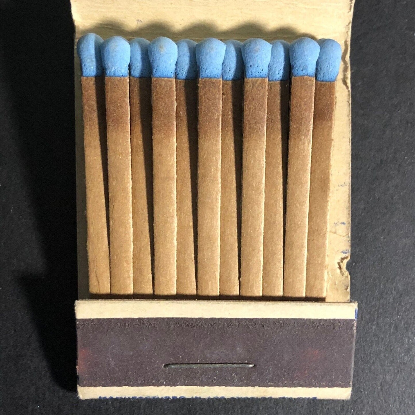 Joe Borgia Wines Liquors Hollywood 22-Strike Full Matchbook c1940's Very Scarce