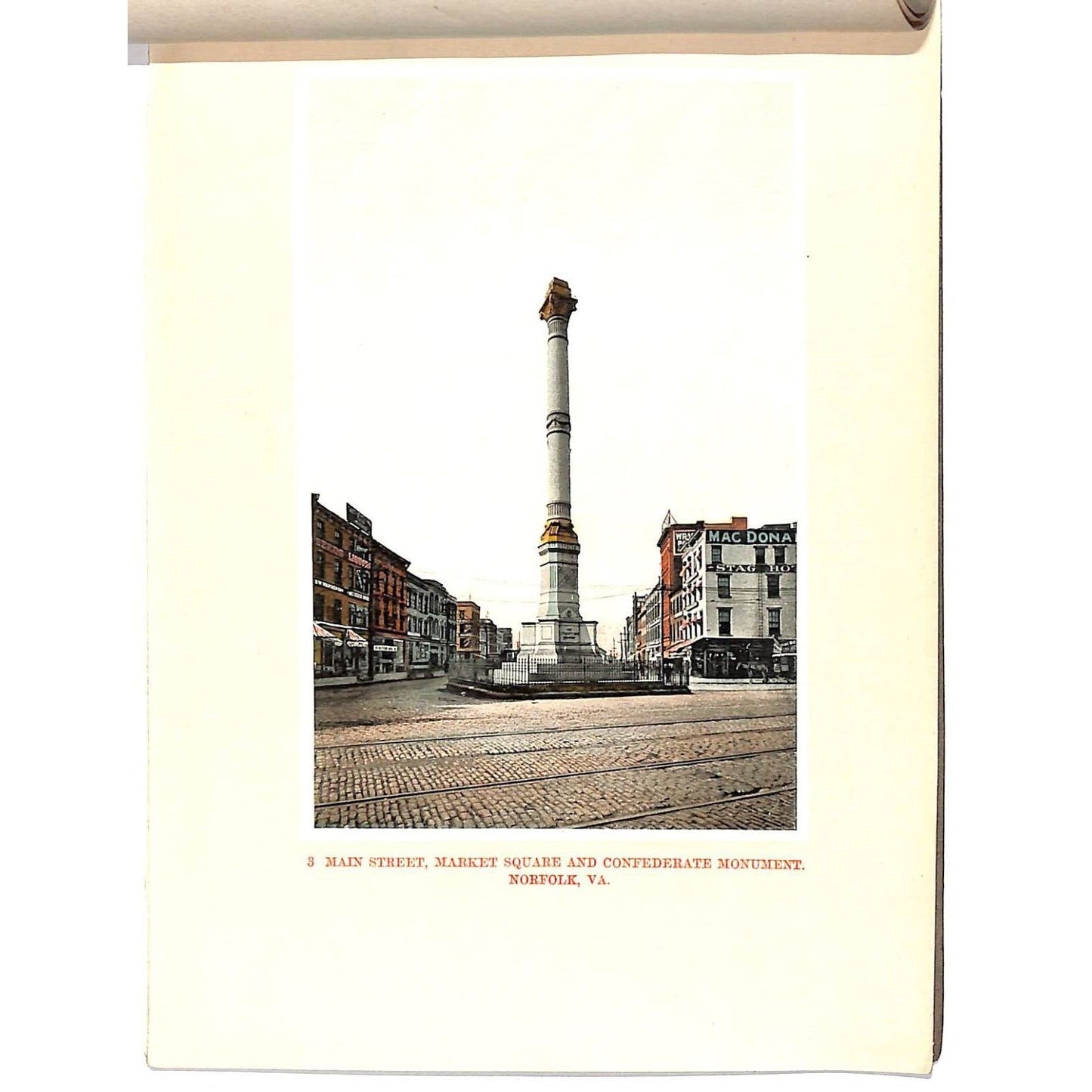 Album of Norfolk, VA and Historical Vicinity Pictorial Souvenir SC Book c1900-10