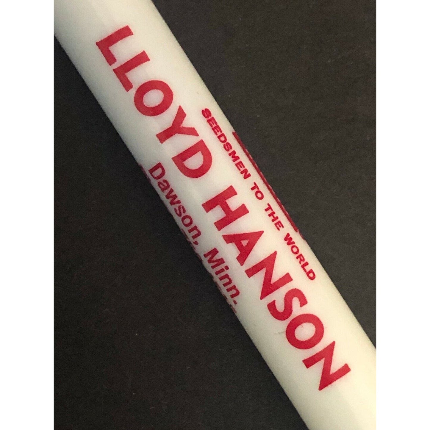 c1930's-40's "Funk "G" Seeds -Lloyd Hanson Dawson, MN" Advertising Bullet Pencil