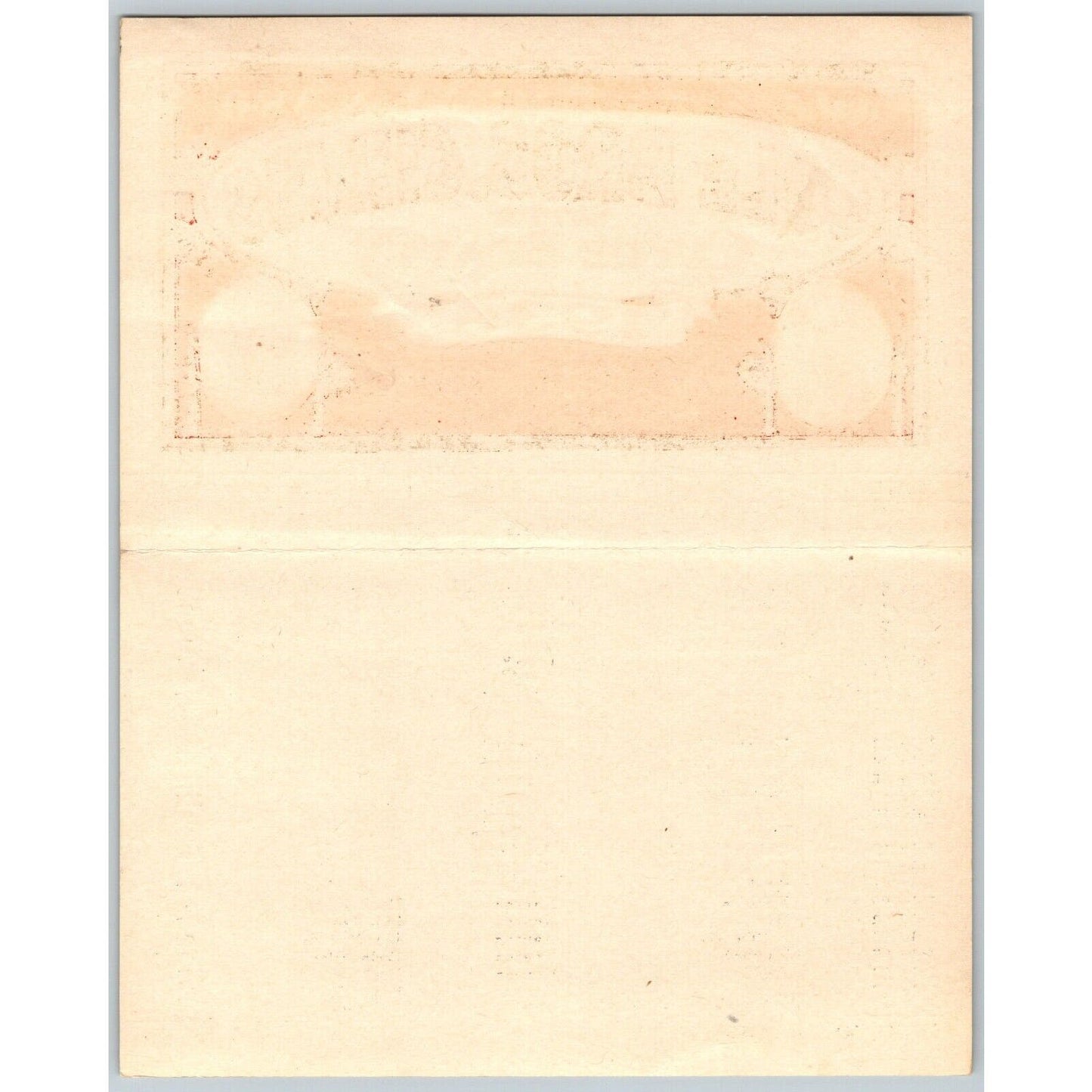 1936 Cole Bros with Clyde Beatty Circus Route Card IL IO MO KS OK