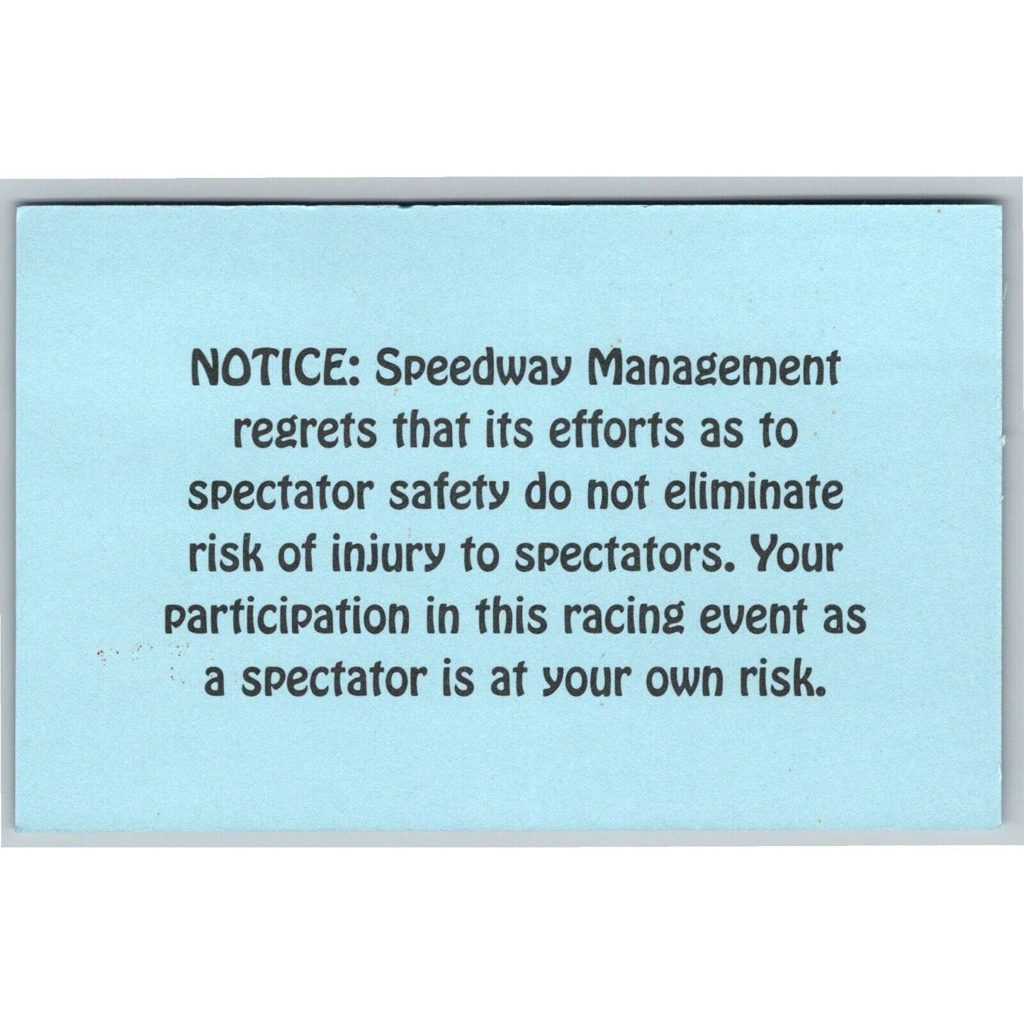 2003 Indy 500 Practice Day Grounds Admission Ticket Pass Card IMS #21526 VGC