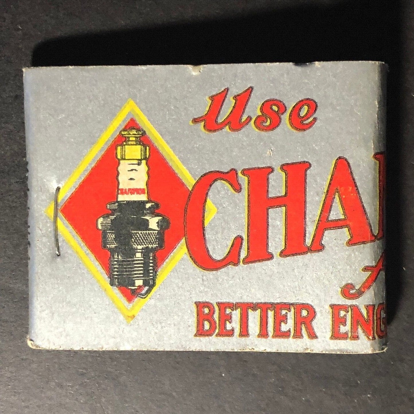 Champion Spark Plugs Matchbook c1930's Full 20-Strike VGC Scarce