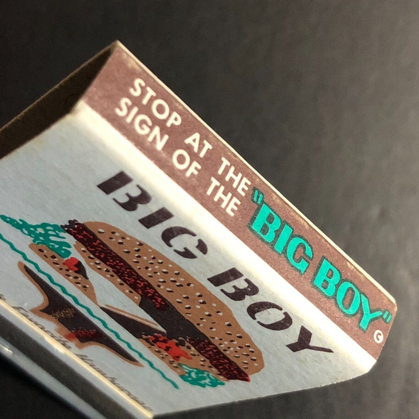 Big Boy Hamburger Restaurants Coast to Coast Full Matchbook c1956-68 VGC Scarce