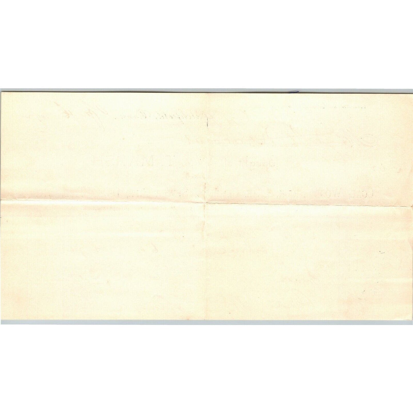 Wm. T. Marsh 1892 Letterhead Litchfield, Conn Coal Wood Brick Lime Sewer Pipe