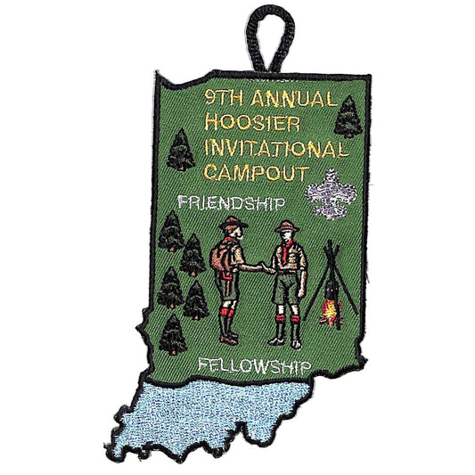 BSA Patch 9th Annual Hoosier Invitational Campout (2007) Boy Scouts