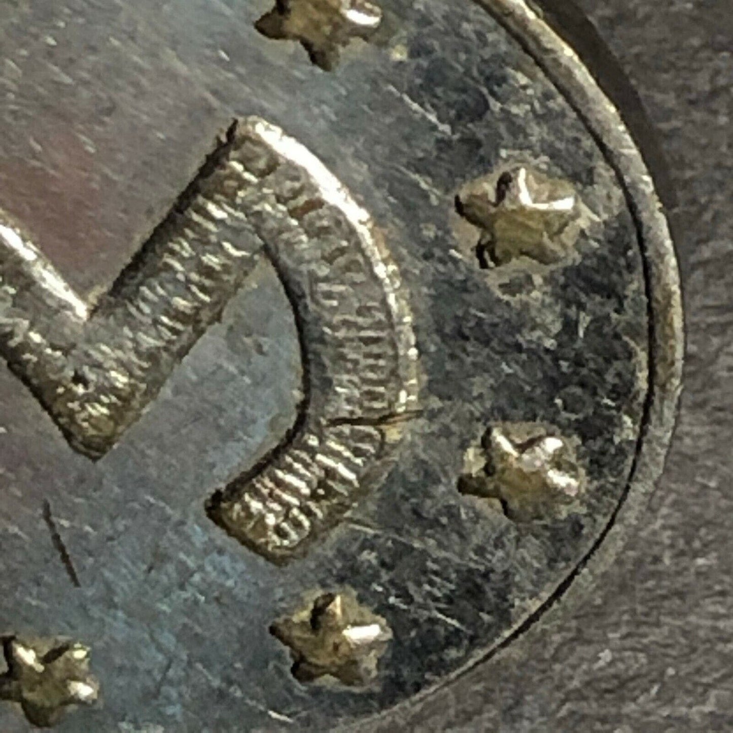 21.25mm Nickel Plated Brass "M" of "W" ?? Token