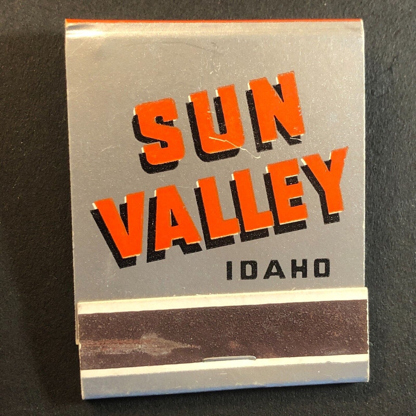 Sun Valley Idaho Union Pacific RR Mostly Full (-1) Matchbook 25th Anniv. c1961