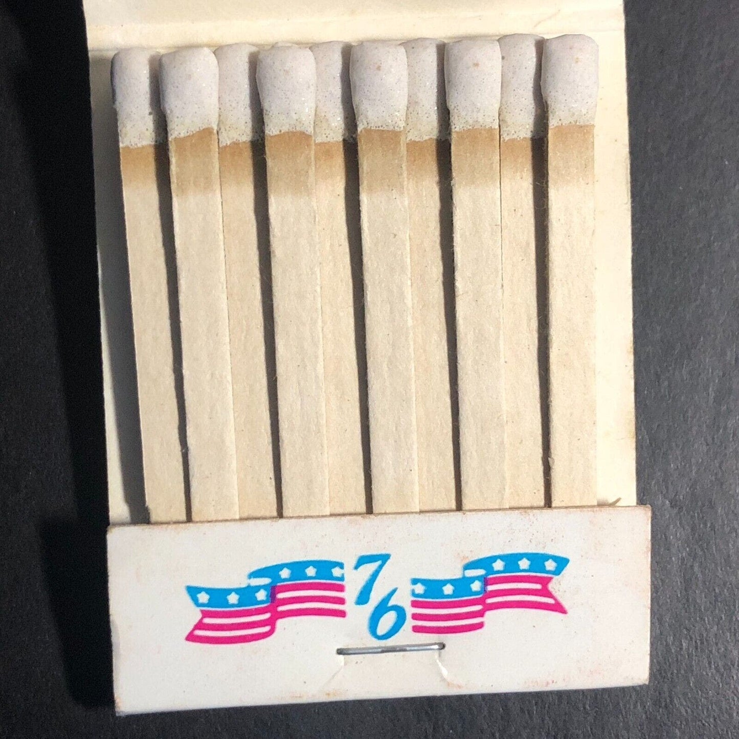 76' Bi-Centennial / Syrena (Polish) Restaurant Chicago Full Matchbook Flag
