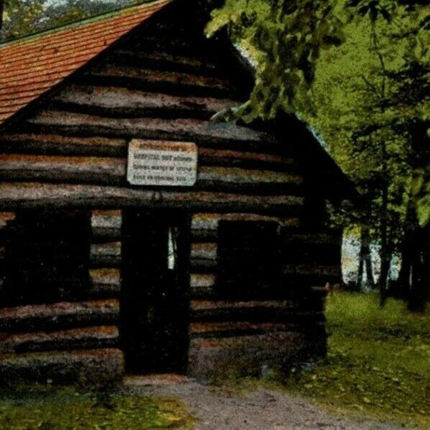 Vintage Postcard c1920 Hospital Hut Built on Original Site , Valley Forge, PA