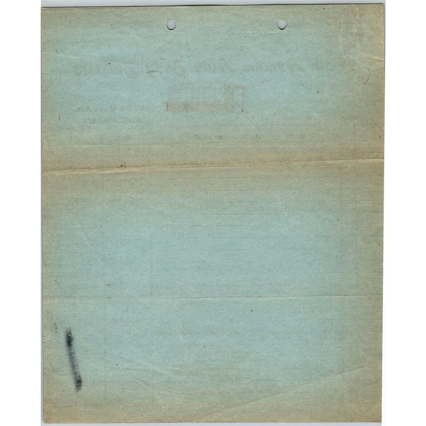 Ninth Avenue Auto Body Builders 1926 Letterhead Astoria, LI NY "..Hind Tires"
