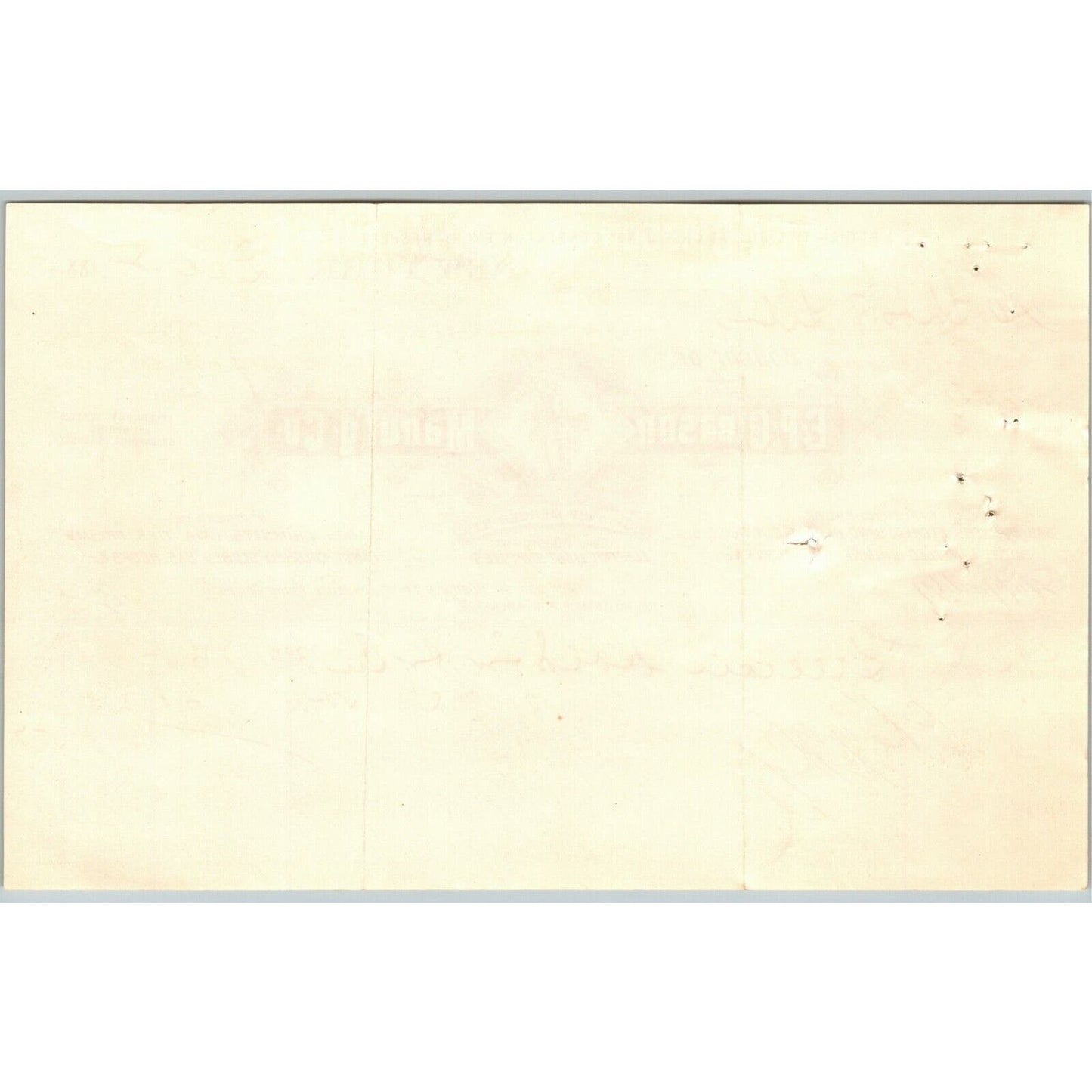 Dec 2 1887 "E. P. Gleason" Cut Glass Globes Billhead Letterhead Mercer St NYC