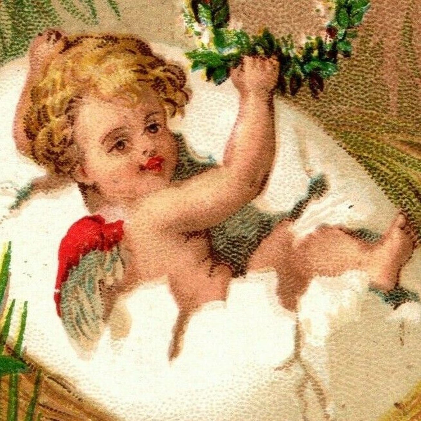 Victorian Trade Card Great Atlantic Pacific Tea Co. - Baby Hatches From Egg