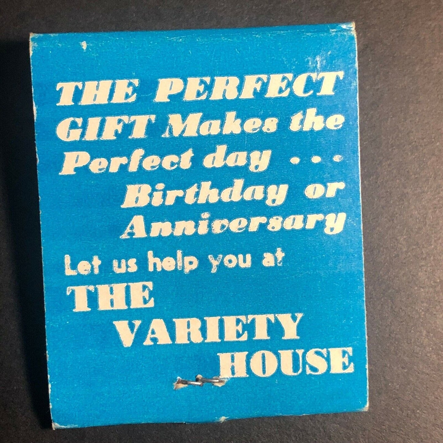 1970's-80's Full Matchbook "Variety House" (Home Elec.) New London Groton, CT