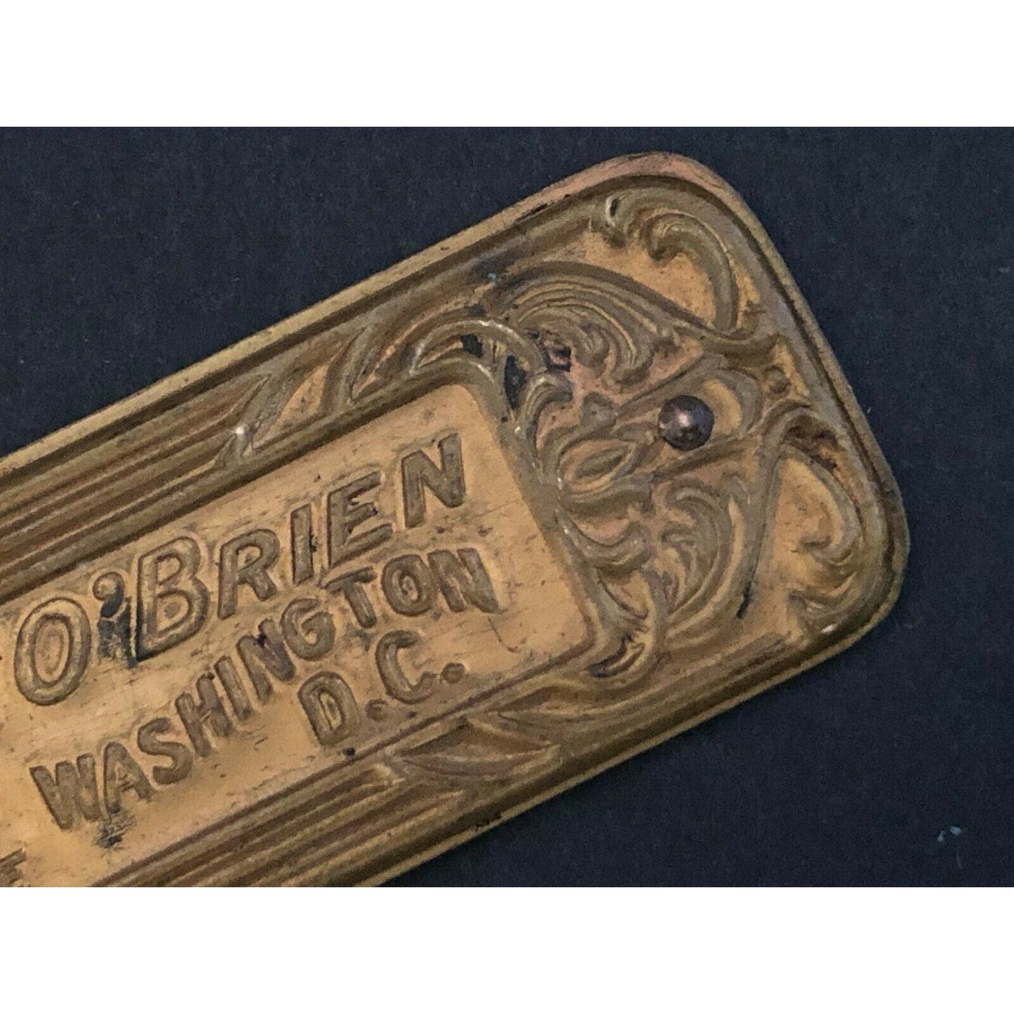c1920's-30's 8.5" "Clarence A. O'Brien" Trade Mark Washington ADV Letter Opener