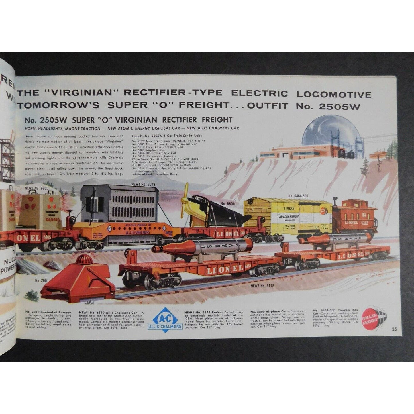 Original 1958 Lionel Trains Canadian Catalog 55pgs. VGC Gary Nelson Coll.