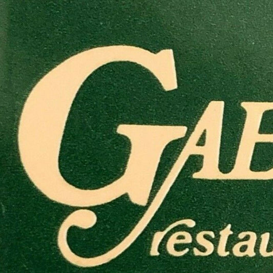 c1970's-80's Wooden Matchbox Matchbook "Gabriel's Restaurant and Club" Ocala, FL