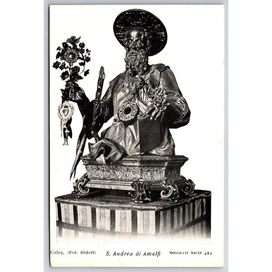 Italian Postcard Saint "Andrea of Amalfi" 1901-1907 NP VGC