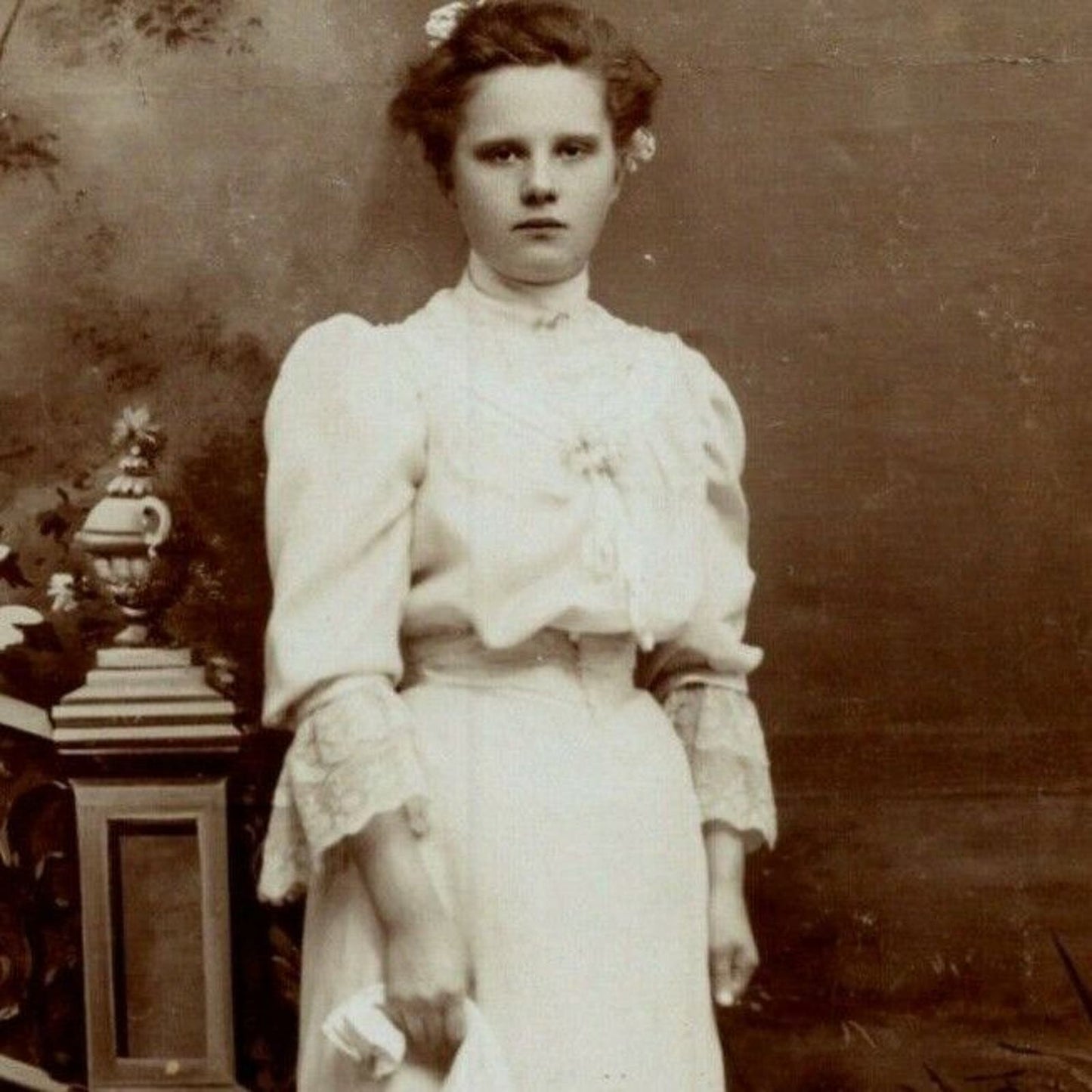 c1910 Vintage Russian RPPC* Theatre / Stage / Screen Actress Postcard (4418)