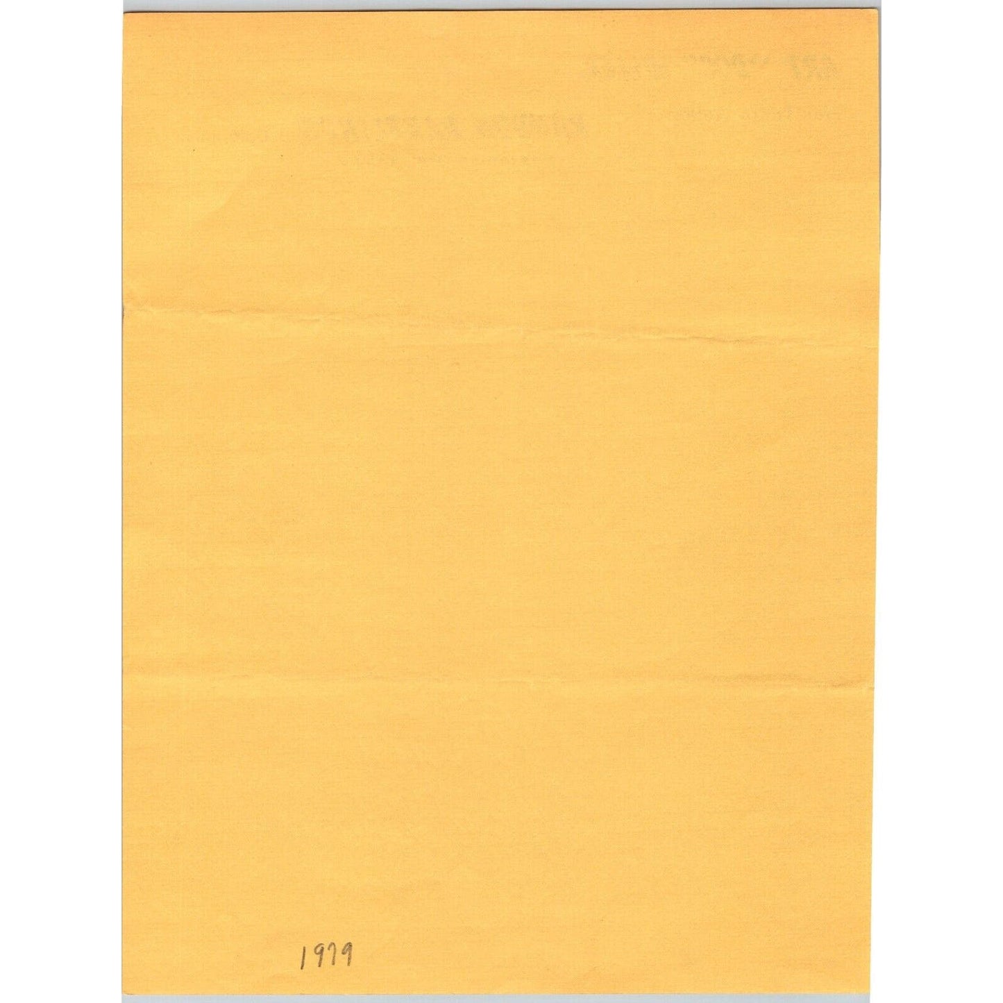 Art "Doc" Miller Random Ramblings Columnist Circus Letterhead c1955-70's