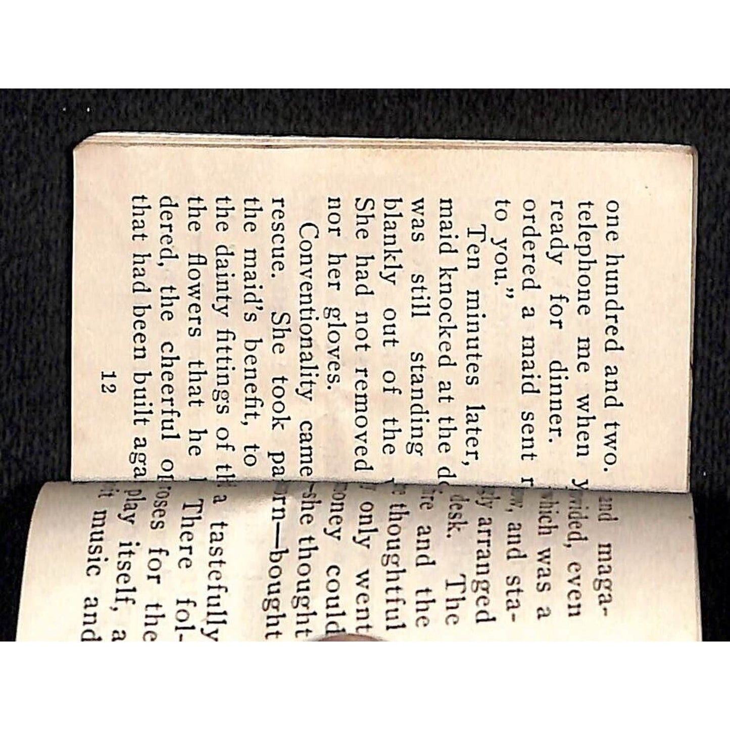George Randolph Chester "The Honeymoon" Tiny Booklet Winthrop Press 1914 32pp