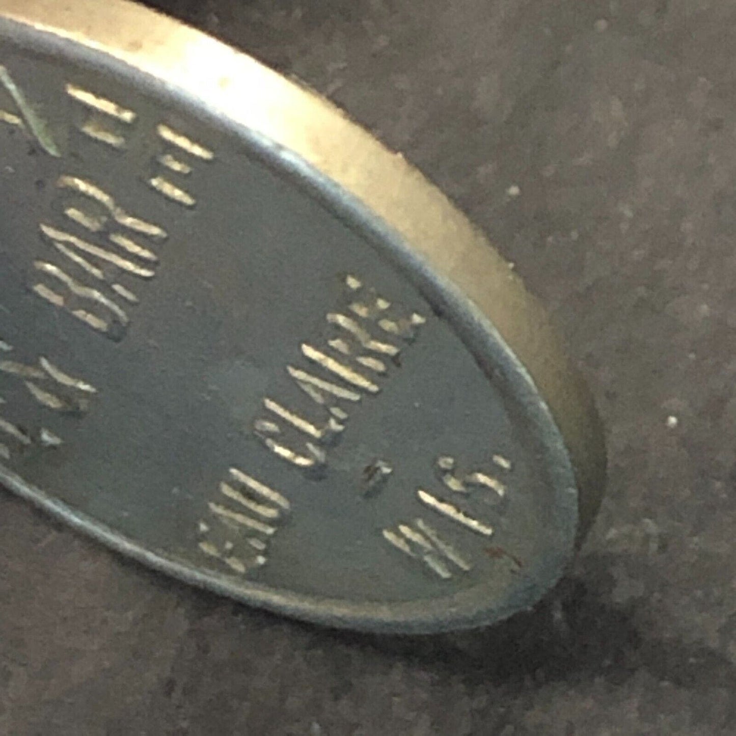 Eau Claire, WIS Paradise Cafe & Bar Trade Token NpBrass 21mm Very Scarce